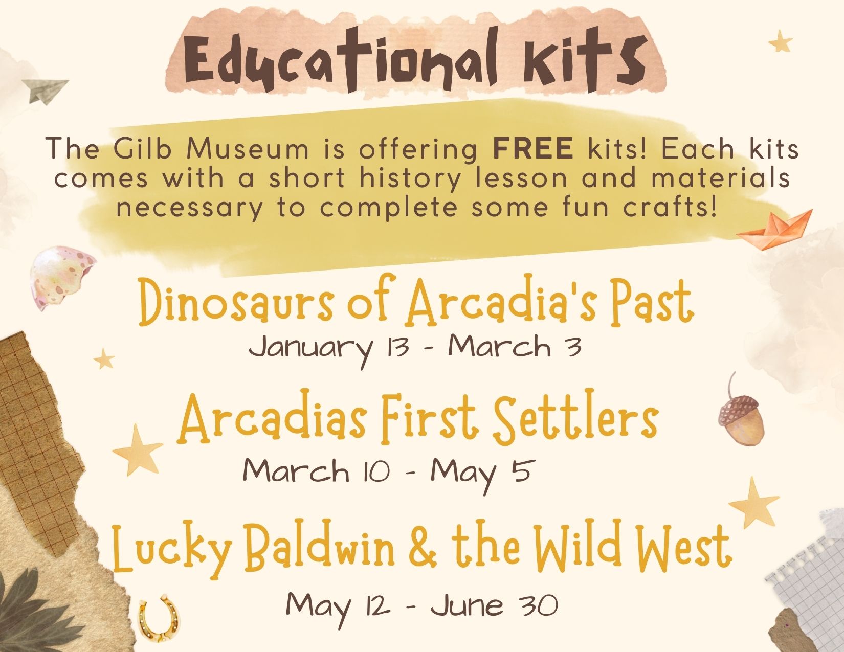 Educational Kits 2026